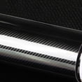 thumbnail image 2 of EZONEDEAL 3D Carbon Fiber Matte Textured Vinyl Wrap Sticker Decal Air Release Bubble Free, 2 of 5