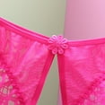 thumbnail image 5 of Bigersell Boy Shorts Underwear for Women Clearance High Waisted Underwear Briefs Panty Style P-593 Polyester Cheeky Panties Ladies Thongs Briefs High Waist Women's Panties Hot Pink One Size, 5 of 6