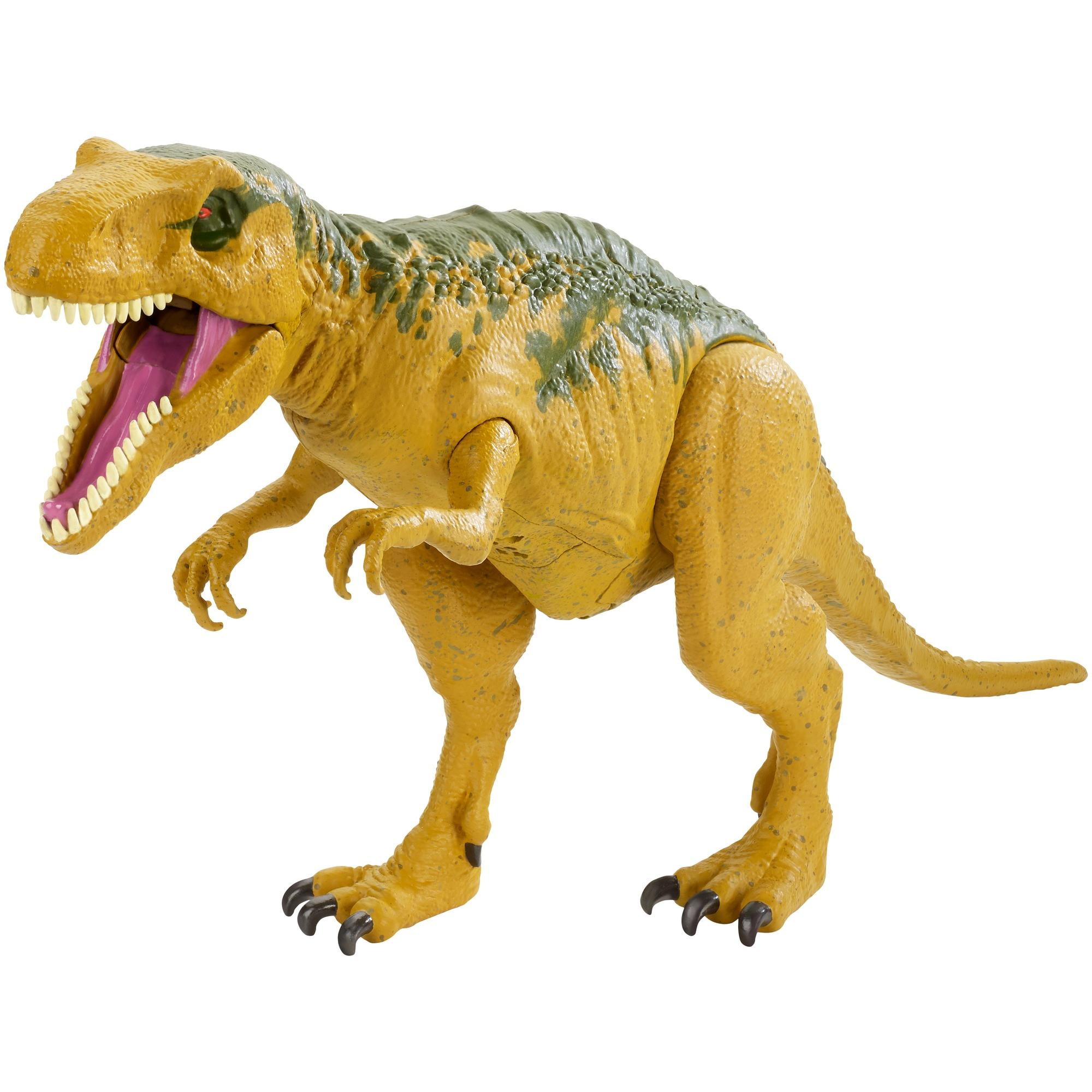 Jurassic World Allosaurus dinosaur dino Roarivores Mattel Jurassic Park Rare 