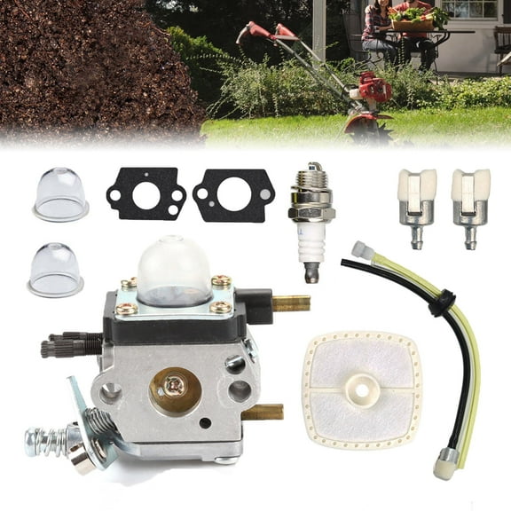 SHZAITOR Carburetor 12520013124 for Echo & Mantis 2 Cycle Tillers with High Quality Components