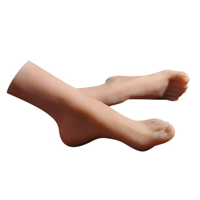 2x Feet Model Sole Length : 22 . 7cm / 9inch ; Height : 12cm / 4 . 7inch