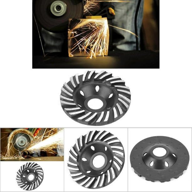 Disco de Corte de Diamante, Alta Resistencia 4,5 Pulgadas, 100 mm 115 mm Con Bordes Lisos, Baja Resistencia Al Corte, Rectificado en Seco, Corte Rápido. Para concreto ideal,