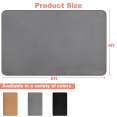 thumbnail image 5 of Nefoso Low Pile Area Rug, 4ft x 6ft Soft Fluffy Area Rugs for Living Room Bedroom Decor Carpet, Light Gray, 5 of 5