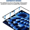 thumbnail image 4 of amFilm for MacBook AIR 15-Inch (2023, M2) Tempered Glass Screen Protector, [Zero Bubbles][9H Hardness][ Anti-Scratch][ Anti-Fingerprint], 1 Pack, 4 of 6