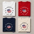 thumbnail image 2 of America 1776-2026 Shirt, USA 250th Anniversary Tee, Patriotic 4th of July Stars & Stripes T-Shirt, 2 of 7
