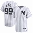 thumbnail image 1 of Camiseta de béisbol clásica blanca de local de Aaron Judge de los Yankees de Nueva York, con número de estrella bordado.-L, 1 of 2