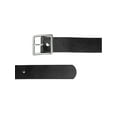thumbnail image 2 of INSPIRE CHIC Women's Leather Belts Black Waist Belt with Pin Buckle for Dress Jeans Two Sizes Square Silver Buckle, 2 of 6