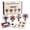 B, variant on 4PC A Minibee Patriotic Beading Kit DIY Bead Bouquet Craft Set for 4th of July 250th Anniversary Decor