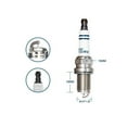thumbnail image 2 of 2/4/6/8pcs Original K5RIU High Performance Spark Plug Compatible With NISSAN, 2 of 5