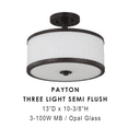 thumbnail image 2 of Sunset F21008-64 3 Lt 100W Mb Payton Semi-Flush, 2 of 2