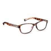 Equate Iris Reading Glasses, Red, +1.00, 1 Pack