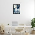 thumbnail image 4 of Stupell Industries Contemporary Dynamic Geometric Abstract Black Floating Frame Canvas Art, 17 x 25, by Hannah Dawson, 4 of 8