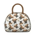 thumbnail image 2 of Vintage Dog Lunch Bag - Retro Hunting Dog Illustration, Insulated Tote for Outdoor Enthusiasts (Classic Canine Art), 2 of 4