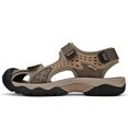 thumbnail image 2 of LASUDRAA Mens Outdoor Hiking Sandals Waterproof Lightweight Athletic Sandals with Adjustable Straps Non-Slip Beach Shoes for Men, 2 of 8
