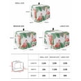thumbnail image 2 of Pink Flamingo Birds Small Toaster Cover 2 Slice, Kitchen Appliance Covers, Summer Tropical Plants Flowers Toaster Oven Cover with Loop, Bread Machine Cover Polyester Dust Cover Protection, 2 of 4