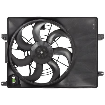 cciyu Engine Radiator Cooling Fan Assembly fit for 2010-2016 for Hyundai for Tucson | 2005-2008,2011-2016 for Kia for Sportage