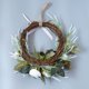thumbnail image 2 of Guirnalda de té simulada para el hogar, tapices de pared, decoración de ventanas, vestido de novia americano, colgante de puerta, anillo de vid de flores de seda - (diámetro de aproximadamente 32 cm), 2 of 8