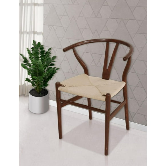 Silla de madera Luna Clásicos SYP asiento tejido