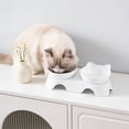 thumbnail image 6 of Qholemyo Integrated Food Water Pet Bowl Feeding Bowl 2 In 1 Pet Food Bowl Suitable For Cats And Dogs, 6 of 6