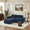 Blue-2SO, variant on Eyisean 80.3" Velvet Modular Sectional Loveseat Sofa with Ottoman, 2-Seater L Shape Boneless Couch with Anti-Slip Design, No Assembly Required, Comfy Cloud Sectional Couches for Living Room