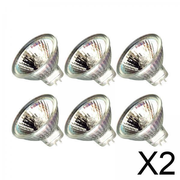 Bombillas halógenas,Lámpara calentadora de velas Bombillas halógenas de 20 W,Lámpara halógena Bombillas halógenas de 35 mm,Lámpara halógena de 3,5 cm Lámpara calefactora 20 W 12