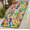 Multicolour 2, variant on CURLYOOT Mexican Runner Rug 2'x6' Washable Kitchen Runner Rug Indoor Non Slip Laundry Rugs Traditional Flower Floor Carpet for Hallway Kitchen Entryway Bedroom Living Room