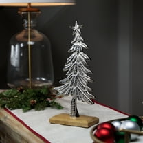 Northlight Embossed Swaying Tree Metal Christmas Decoration - 12"