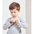 thumbnail image 5 of Tender Leaf Toys - Taxi de madera - Vehículo de empuje con forma de tronco de madera con 3 personajes extraíbles - Juguete de juego abierto, explora el juego de roles y la imaginación para niños y niñ, 5 of 5