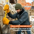 thumbnail image 3 of RefrigiWear Insulated Leather Mitt - Durable, Warm Hand Protection for Extreme Cold, 3 of 7
