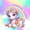 Teal Pink Yellow, variant on Metsweet Dreamy Floral Unicorn Twin Duvet Cover, Gradient Rainbow Twin Bedding,2pcs,1 Duvet Cover and 1 Pillowcase