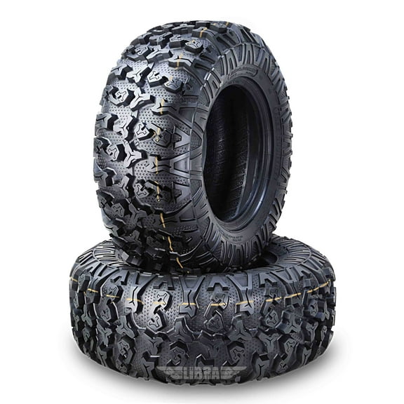 Set 2 FREE COUNTRY ATV tires 25X8R12 8PR Radial w/SideScuff Guard 10342