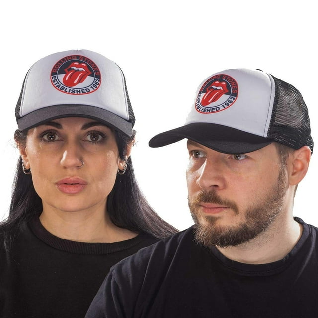 Rolling Stones Casquette Adulte Est. 1962 Panneau en Maille