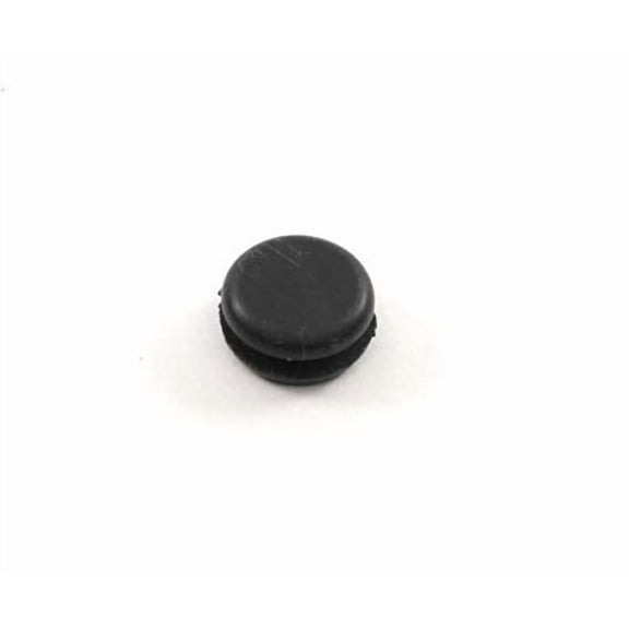Fits 1/4" Hole - 3/8" Diameter - 3/16" Height - 1/16" Panel Thickness - Push-in Panel Plug Grommet Without a Hole Rubber Plug (4)