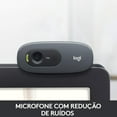 thumbnail image 4 of Logitech Hd Webcam C270, 720p Widescreen Video Calling & Recording (960-000694), 3.15 Lb, 4 of 6