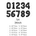 thumbnail image 4 of 1pc 34 Inch Number Shaped Balloon, 4 of 4