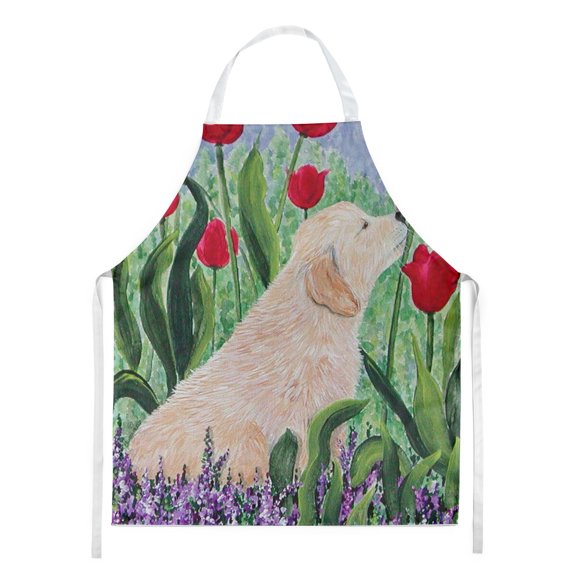 Carolines Treasures SS8610APRON Golden Retriever Apron Large multicolor