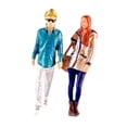 thumbnail image 4 of KLKCMS 2 Pieces 1/64 Boys Girls Model People Figurines DIY Scene Desktop Decoration, 4 of 9
