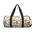 thumbnail image 2 of Bingfone Mushrooms Print Gym Duffle Backpack for Men Women,Travel Weekender Carry-On Bags with Detachable Back Pack Straps for Traveling Overnight Climb Sports, 2 of 8