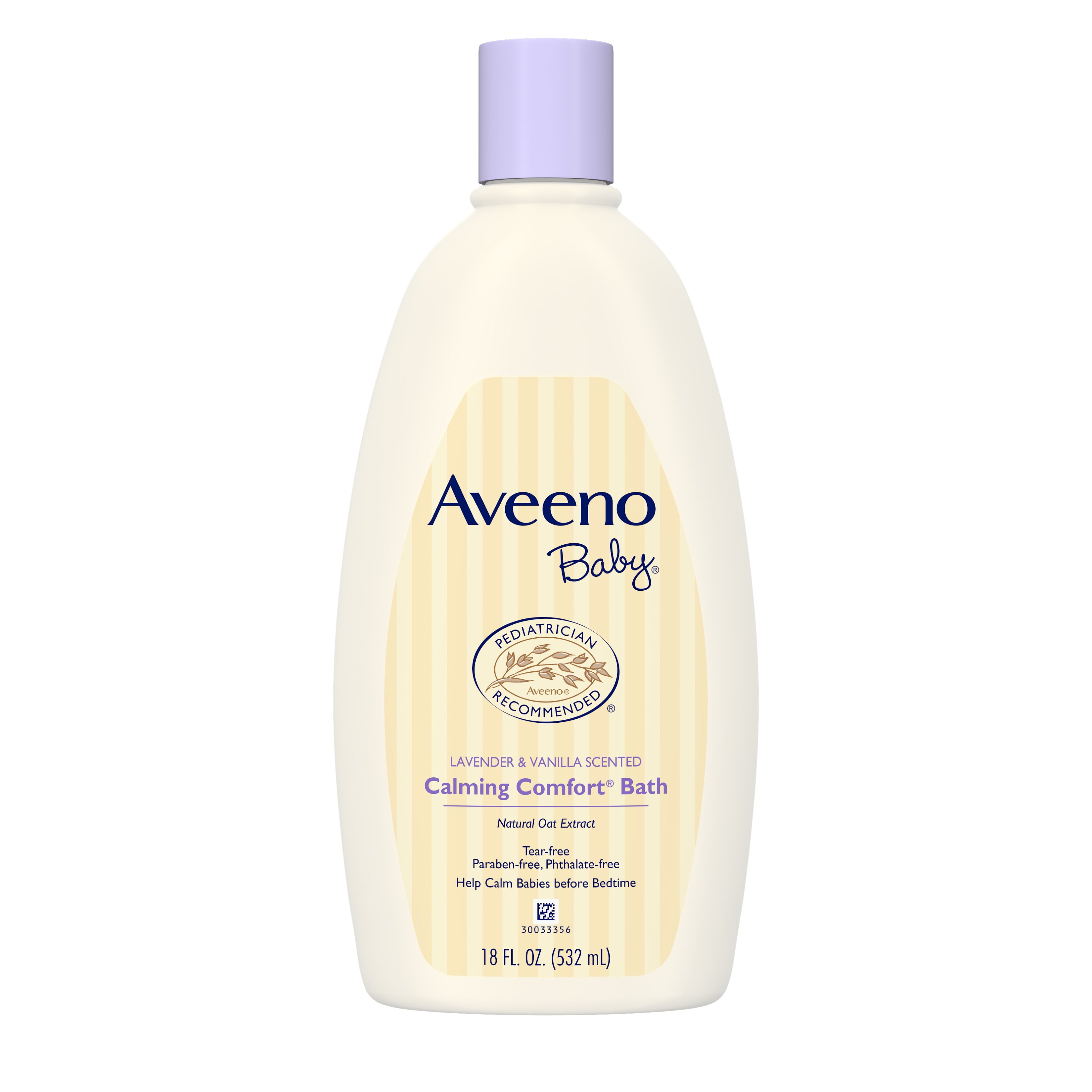 Aveeno Baby Calming Comfort Tear Free Bath, Hypoallergenic, 18 fl oz