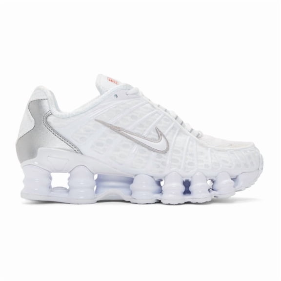 Nike Women's Shox TL Running Shoes - White/White