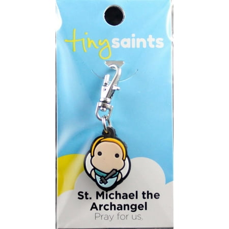 Saint Michael Archangel - Tiny Saints St. Michael the Archangel CHARM Paracord, Bracelets, Backpacks, Purses Gifts NEW