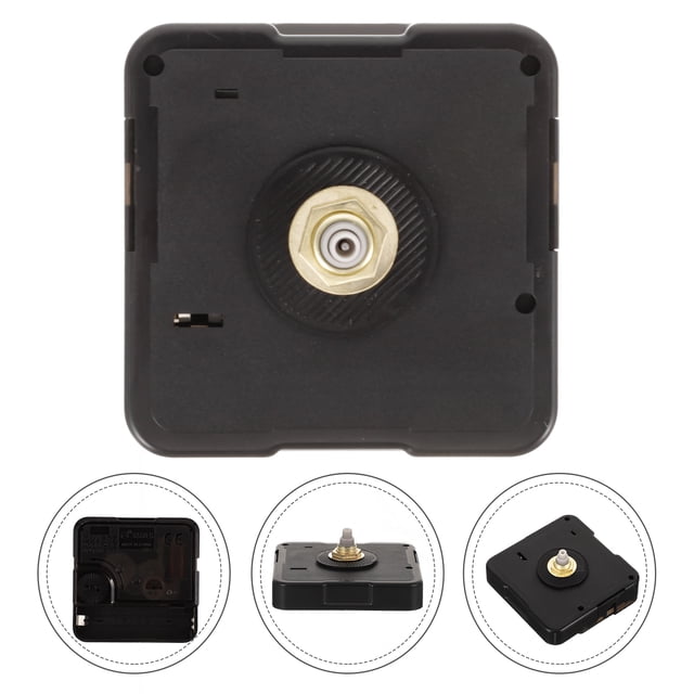 unbranded Mecanismo De Silencioso Negro Para Reemplazo Batería Ideal Para Kit DIY Piezas Duraderas Y Precisas