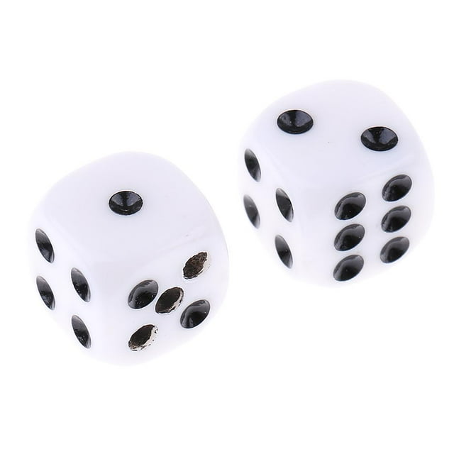 Dados de forzar rusos 2pcs Dados Rusos Deluxe Forcing Tircks Props Accesorios De