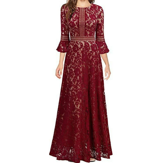 Uppada Robe Col Rond Unie pour Femmes Robes d'Invité de Mariage Ceinture Cocktail Fête Tenue de Travail Ajustée Robe Crayon Décontractée Midi Liquidation en Liquidation
