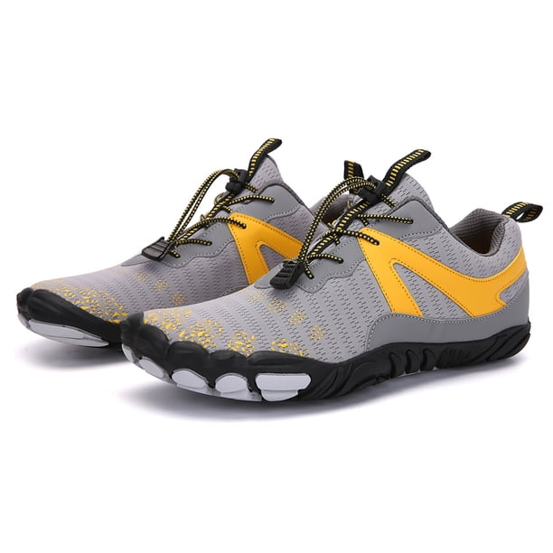 FLhrweasw Zapatos Vadeo para Hombre Y Adulto Fáciles Doblar para Caminatas Al Aire Libre (amarillo 46)