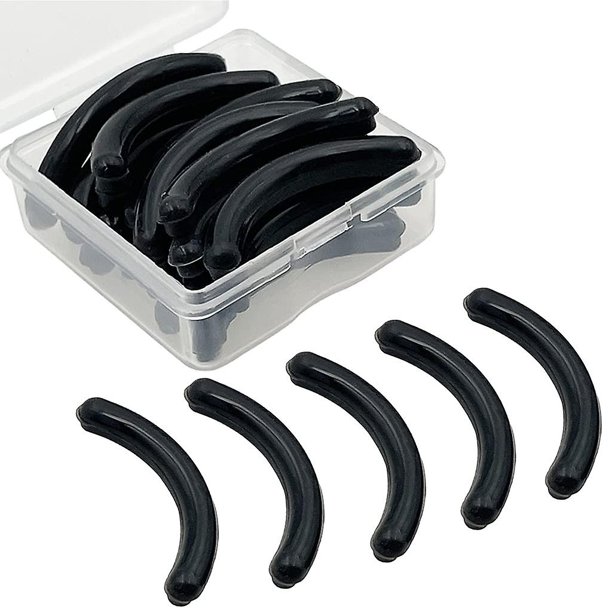 Almohadillas para rizador de pestañas, almohadillas de recambio para rizador de pestañas Almohadillas de repuesto para rizador de silicona para rizador de pestañas universal, 24 piezas. Afortunado Sencillez
