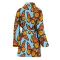 thumbnail image 2 of Monarch Butterfly Print Bathrobes Women, 2 of 3