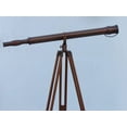 thumbnail image 2 of Floor Standing Bronzed Galileo Telescope 65" - Marine Telescope - Nautical Home Decor, 2 of 2
