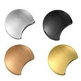thumbnail image 1 of Mosiee Set Of 4 Gold Moon Metal Chopstick Holder Half Round Spoon Fork Rest Table Decor, 1 of 9