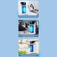 thumbnail image 6 of Tower Fans,Fans That Blow Cold Air,Tower Fan For Bedroom,Fan With Remote Quiet Cooling Desk Fan With Remote,8H Timer, Digital Touch Screen, Portable, Safe Bladeless Table Fan For Home, 6 of 7